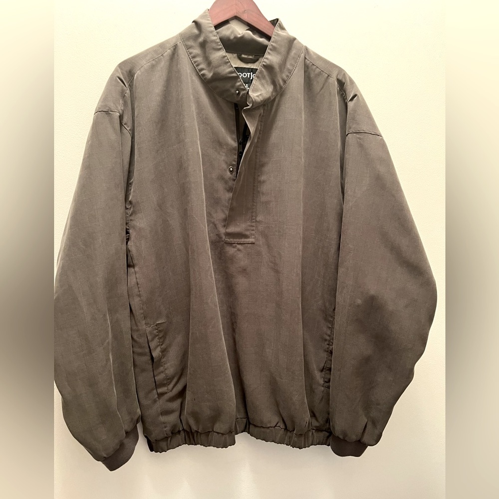 Foot Joy 1/4 Zip Pullover Golf Windbreaker Jacket Size XL